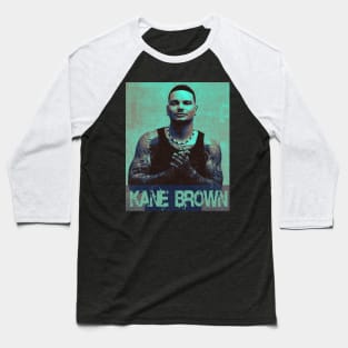 Solarize Illustrations - Kane Brown Baseball T-Shirt